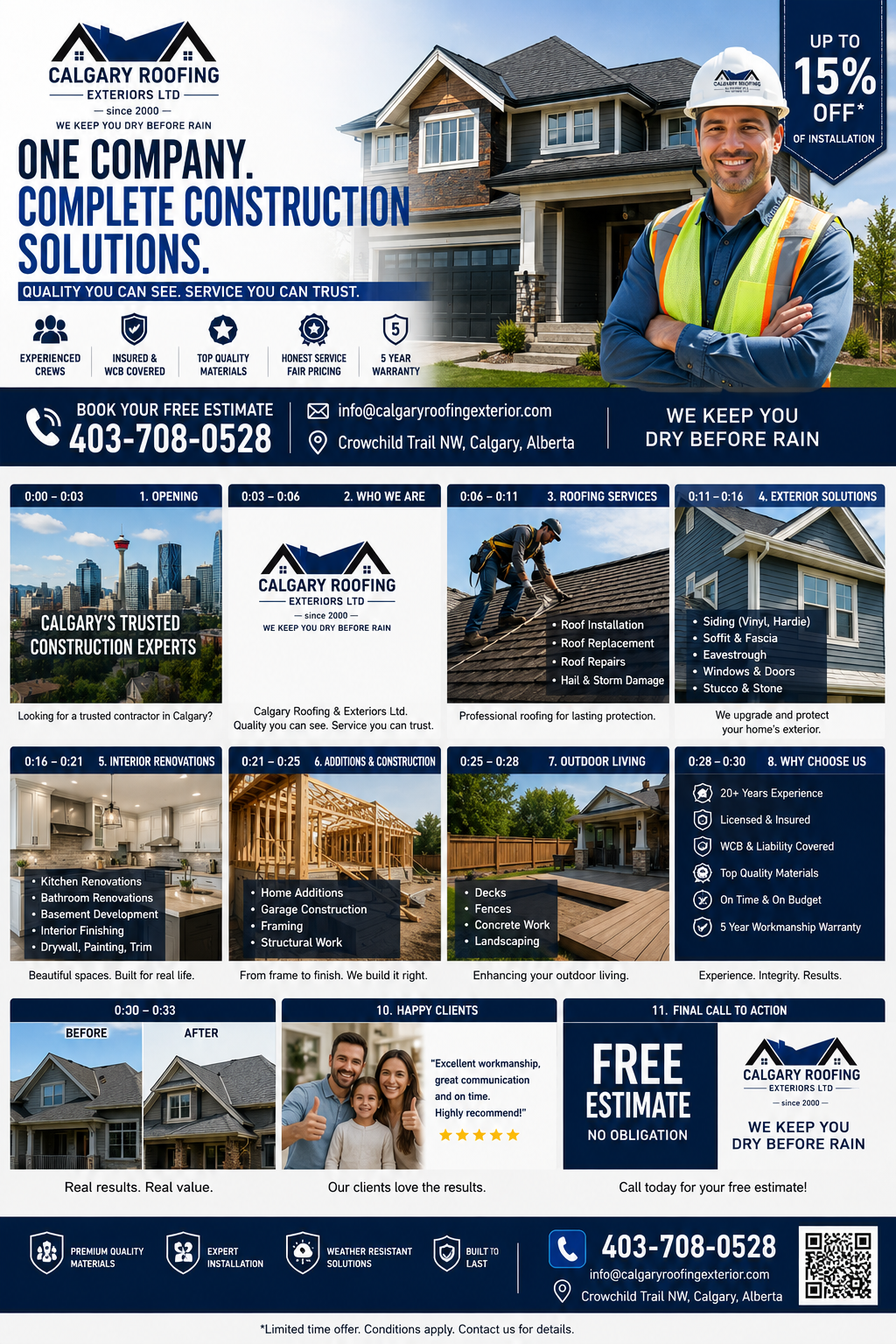 CALGARYROOFING&EXTERIORSLTD photo 1
