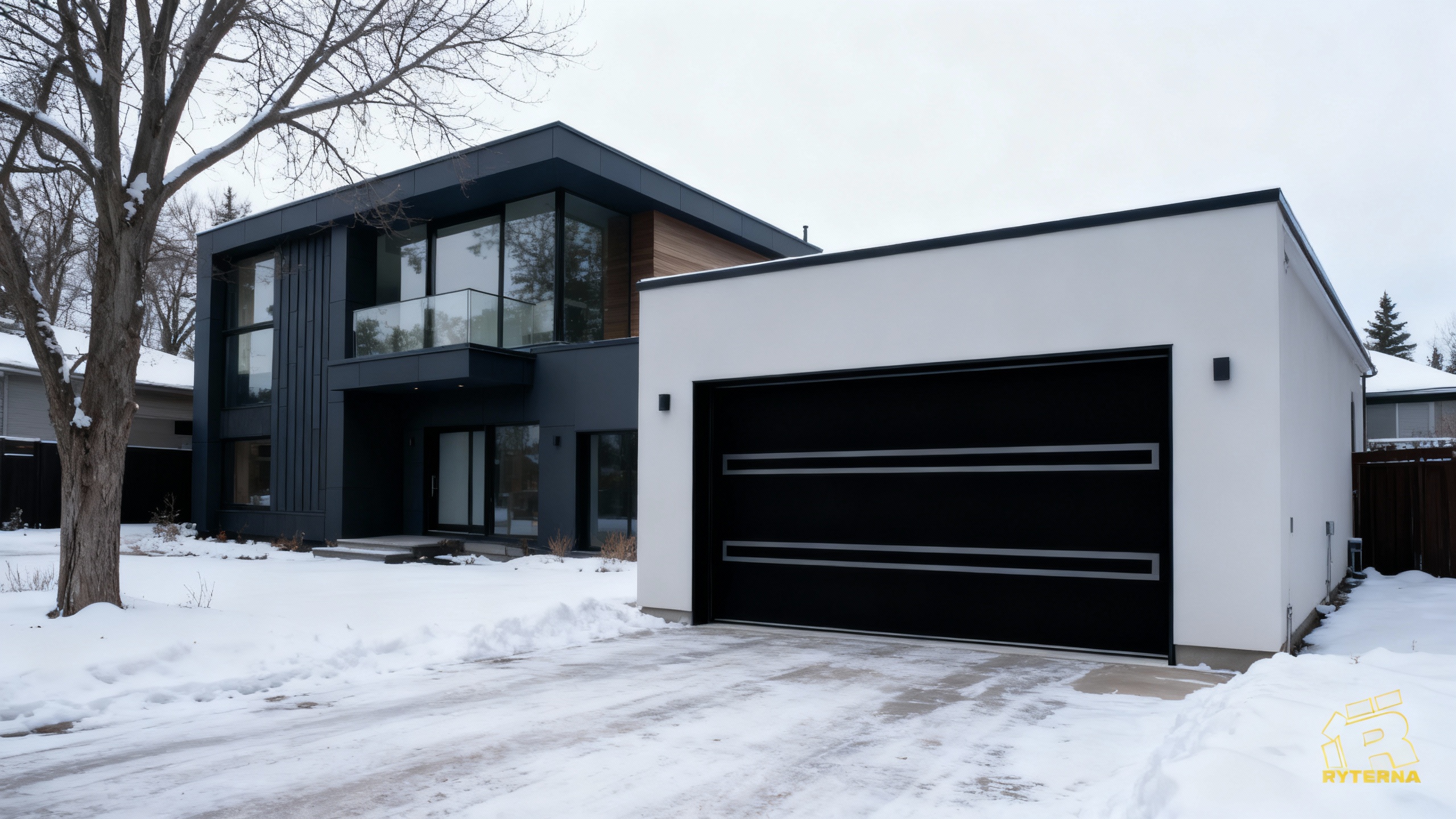 Slim-Line Custom Garage Door by Garage Door Fix