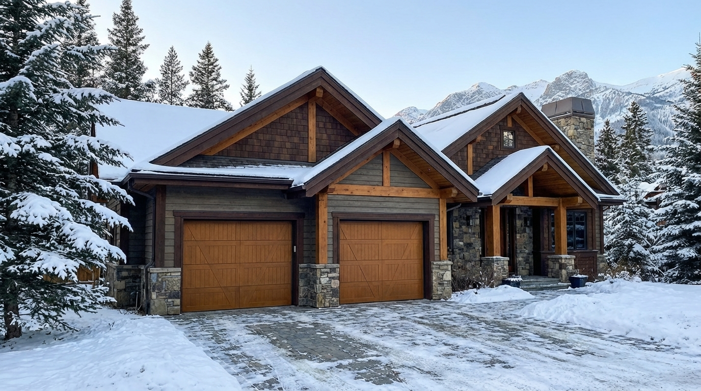 Okoume Garage Door by Garage Door Fix