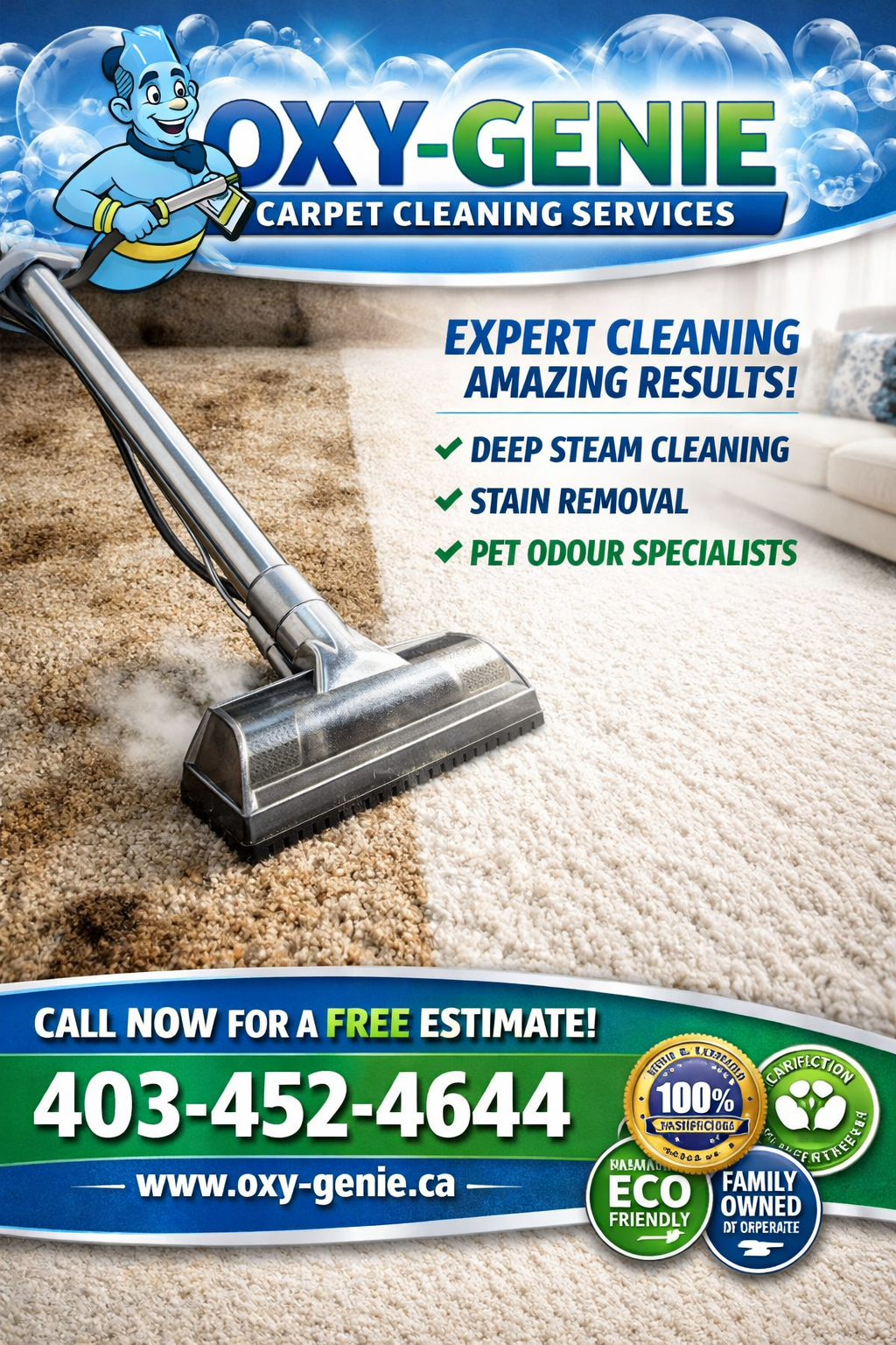 Carpet Cleaning in Calgary