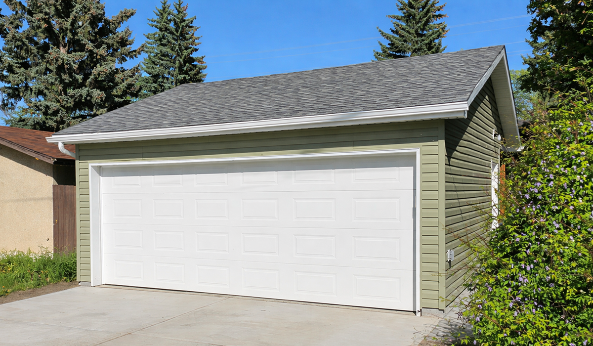 2 Car Garage Built in Edmonton